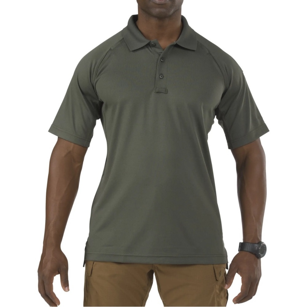 5.11 men’s Performance short sleeve polo - NWT - green - size S